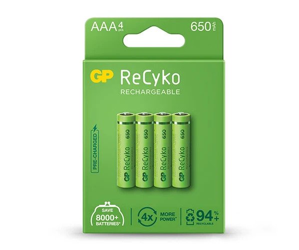 GPReCykobatterymAhAAA batterypack