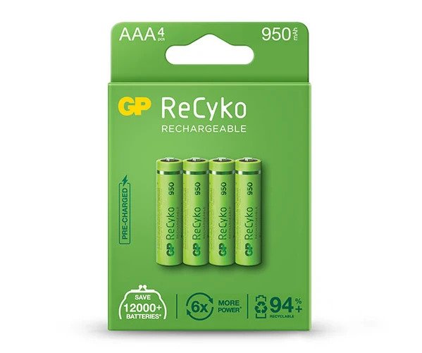 GPReCykobatterymAhAAA batterypack