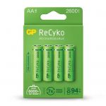 1_GP ReCyko battery 2600mAh AA (4 battery pack)