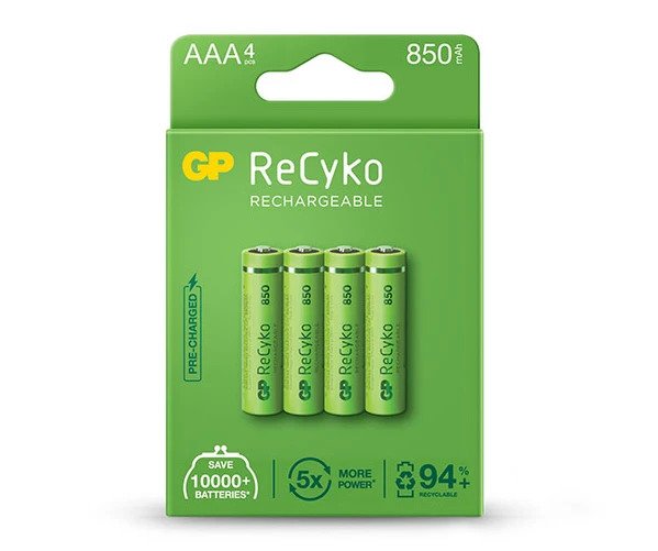 GPReCykobatterymAhAAA batterypack