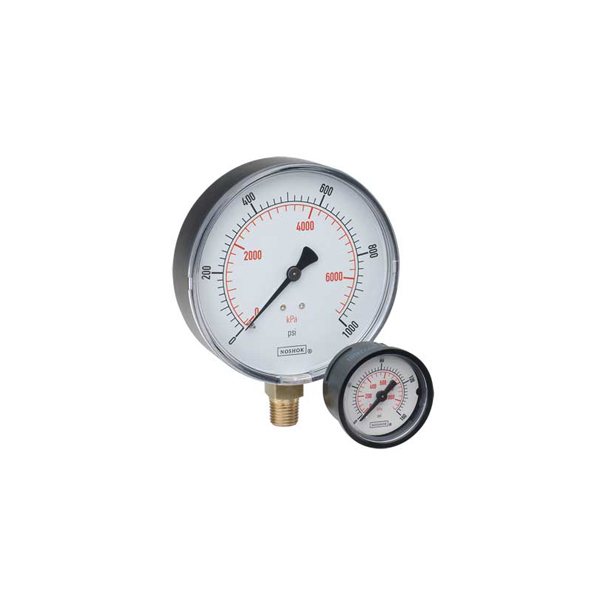 Series ABS Steel Case Dry Pressure Gauges