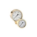 300-Series-Brass-Case-Liquid-Filled-Pressure-Gauges