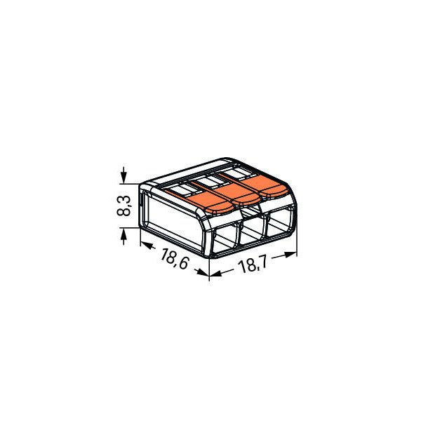 COMPACT splicing connector