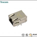 10-100M Tab Up 25.40mm RJ45 Magnetic TRJ19695ABNL