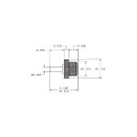 PTFE INSULATED PIN TERMINAL