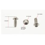 Pharma Drug Delivery System Insert Screw