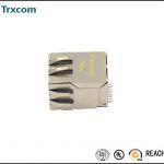 Tab Up No Led 25.40mm SMT RJ45 TRJG19320CNL