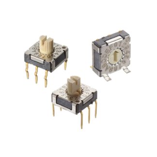 C&K Switches RTF 7.2mm Coded Rotary DIP Switches