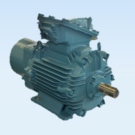 Quick brake motor (fully enclosed, pressure and explosion proof for factory use)