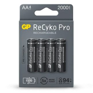 GP ReCyko Pro battery 2000mAh AA (4 battery pack)