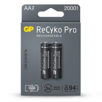 GP ReCyko Pro battery 2000mAh AA (2 battery pack)
