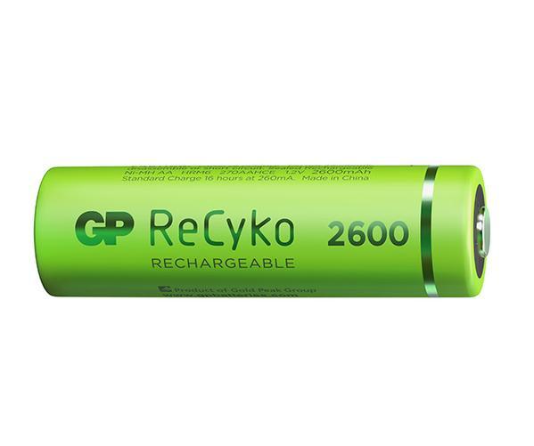 GP ReCyko battery 2600mAh AA (2700Series, 4 battery pack) - Image 2