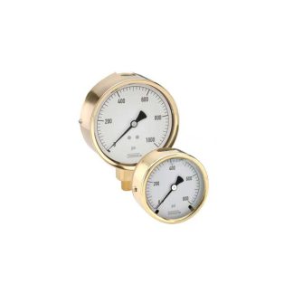 300 Series Brass Case Liquid Filled Pressure Gauges