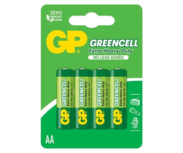 GP Greencell Carbon Zinc AA
