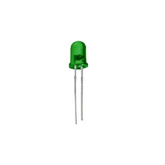 3mm (T-1) Bright Green 565 nm 200 mcd 2.2V