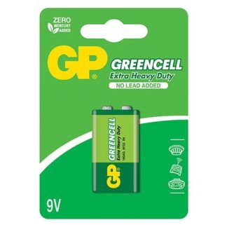 GP Greencell Carbon Zinc 9V