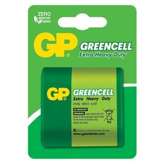 GP Greencell Carbon Zinc Lantern Batteries - 312