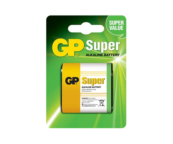 GP Super Alkaline Lantern Batteries - 312