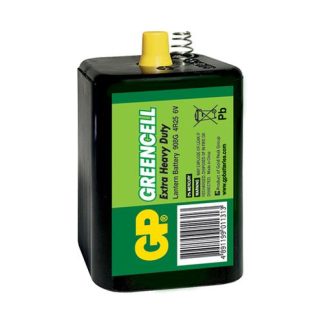 GP Greencell Carbon Zinc Lantern Batteries - 908