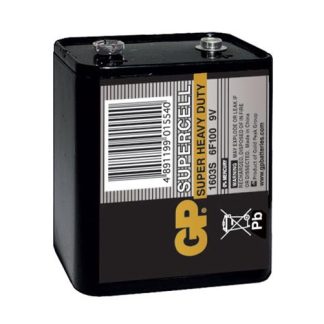 GP Supercell Carbon Zinc Lantern Batteries - 1603S