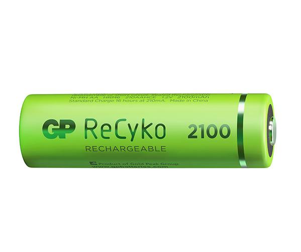 GP ReCyko battery 2100mAh AA (4 battery pack) - Image 2