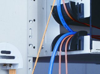 Fiber Bend Radius Control Modules and Arrays