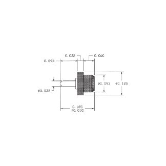 PTFE INSULATED PIN TERMINAL