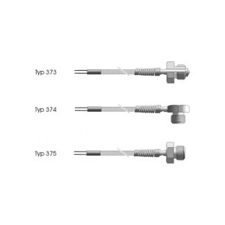 Universal temperature sensor with threaded fitting - CT373_CT374_CT375