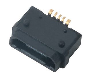 MICRO USB 5P FEMALE SMT B TYPE